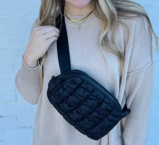 Quilted Belt Bag