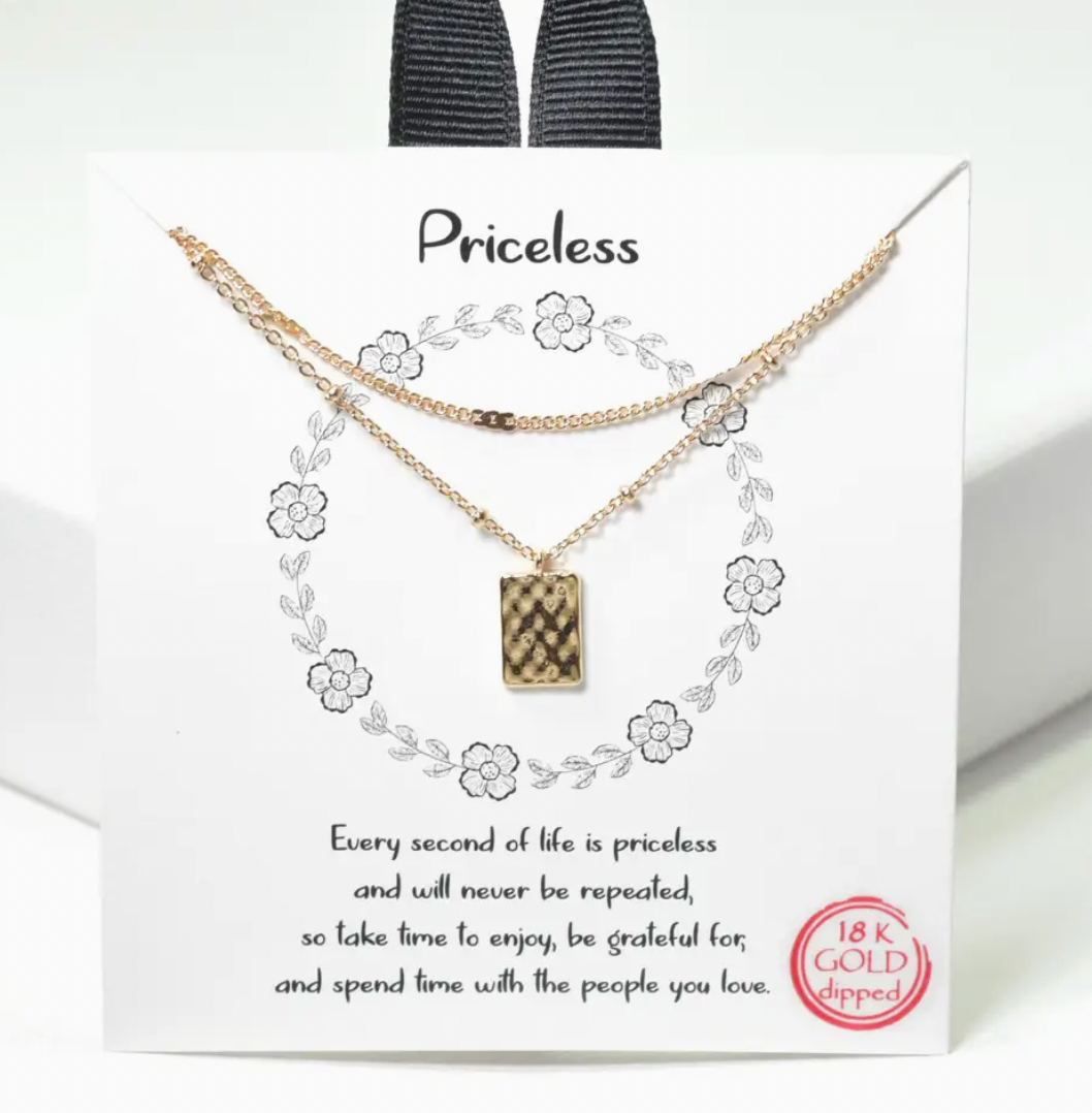 Priceless Gold Necklace