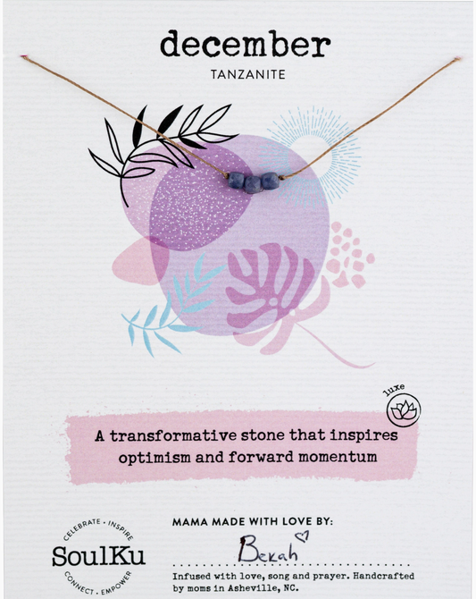 December - Tanzanite Necklace