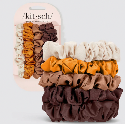 Ultra Petite Satin Scrunchies