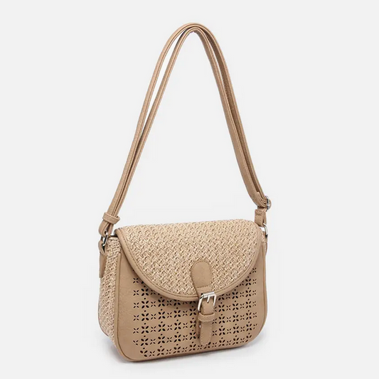 Carolina Woven Lasercut Crossbody